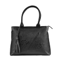 FitLine Tote Bag Leather in Black Leadership 2024